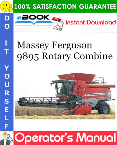 Thumbnail ☆☆ Best ☆☆ Massey Ferguson 9895 Rotary Combine Operators Manual Thumbnail ☆☆ Best ☆☆ Massey Ferguson 9895 Rotary Combine Operators Manual