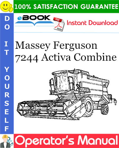 Thumbnail ☆☆ Best ☆☆ Massey Ferguson 7244 Activa Combine Operators Manual Thumbnail ☆☆ Best ☆☆ Massey Ferguson 7244 Activa Combine Operators Manual