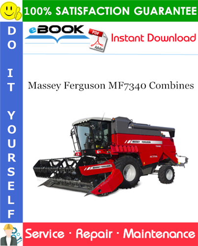 Thumbnail ☆☆ Best ☆☆ Massey Ferguson MF7340 Combines Service Repair Manual