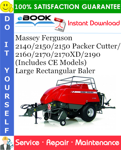 Thumbnail ☆☆ Best ☆☆ Massey Ferguson 2140/2150/2150 Packer Cutter/2160/2170/2170XD/2190 (Includes CE Models) Large Rectangular Baler Service Repair Manual Thumbnail ☆☆ Best ☆☆ Massey Ferguson 2140/2150/2150 Packer Cutter/2160/2170/2170XD/2190 (Includes CE Models) Large Rectangular Baler Service Repair Manual