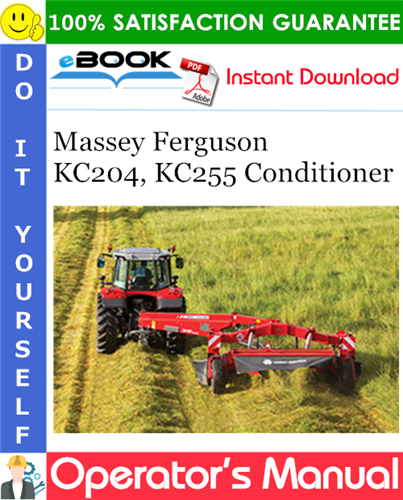 Thumbnail ☆☆ Best ☆☆ Massey Ferguson KC204, KC255 Conditioner Operators Manual