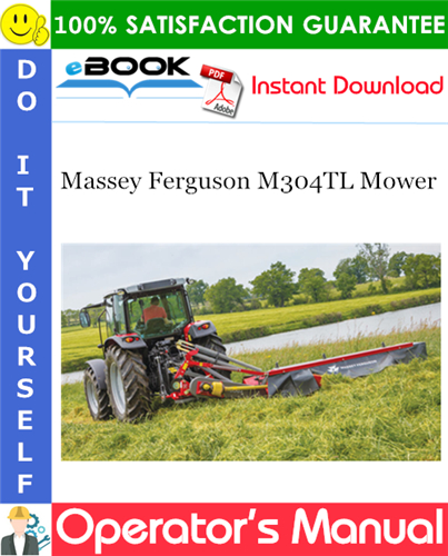Thumbnail ☆☆ Best ☆☆ Massey Ferguson M304TL Mower Operators Manual