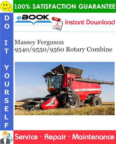 Thumbnail ☆☆ Best ☆☆ Massey Ferguson 9540/9550/9560 Rotary Combine Service Repair Manual Thumbnail ☆☆ Best ☆☆ Massey Ferguson 9540/9550/9560 Rotary Combine Service Repair Manual