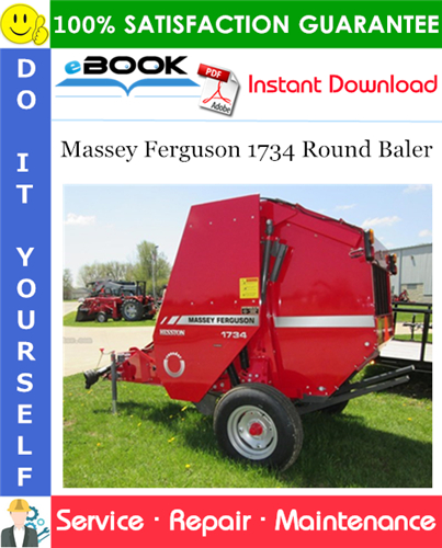 Thumbnail ☆☆ Best ☆☆ Massey Ferguson 1734 Round Baler Service Repair Manual
