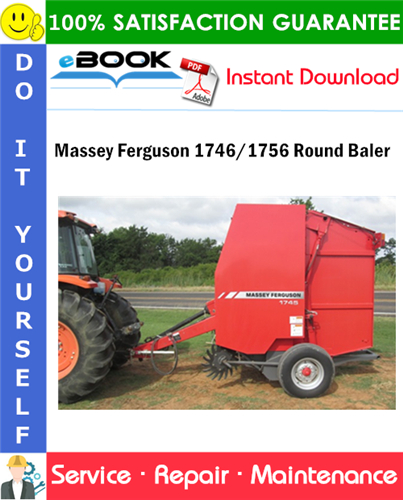 Thumbnail ☆☆ Best ☆☆ Massey Ferguson 1746/1756 Round Baler Service Repair Manual