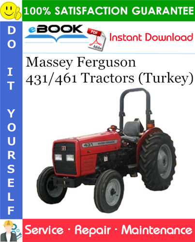 Thumbnail ☆☆ Best ☆☆ Massey Ferguson 431/461 Tractors (Turkey) Service Repair Manual