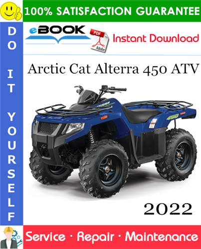 Thumbnail ☆☆ Best ☆☆ 2022 Arctic Cat Alterra 450 ATV Service Repair Manual Thumbnail ☆☆ Best ☆☆ 2022 Arctic Cat Alterra 450 ATV Service Repair Manual