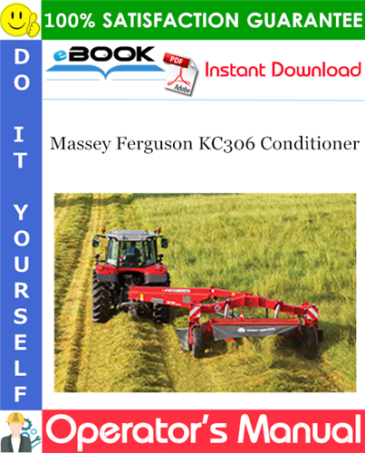 Product picture ☆☆ Best ☆☆ Massey Ferguson KC306 Conditioner Operators Manual