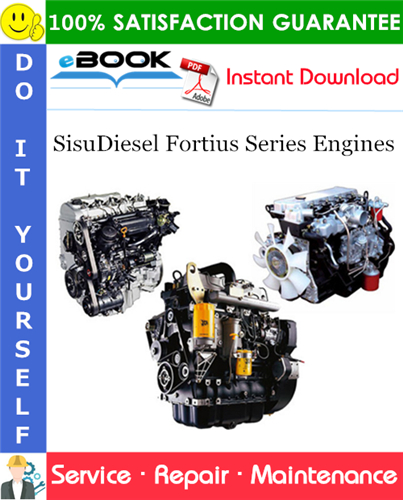 Product picture ☆☆ Best ☆☆ SisuDiesel Fortius Series Engines Service Repair Manual 