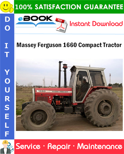 Product picture ☆☆ Best ☆☆ Massey Ferguson 1660 Compact Tractor Service Repair Manual
